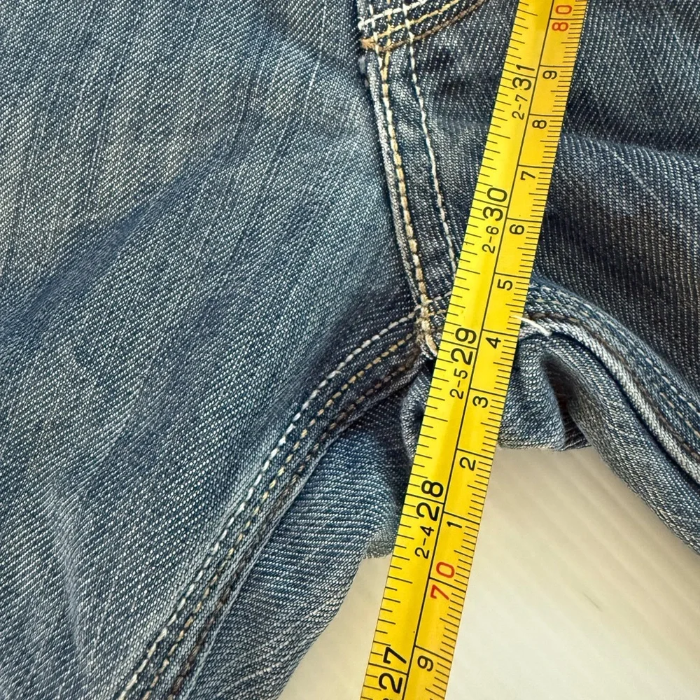 Levi’s 514 Jeans Mens 31‎ x 32 Blue Slim Straight Flap Pocket Denim